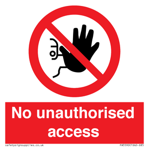 No unauthorised access